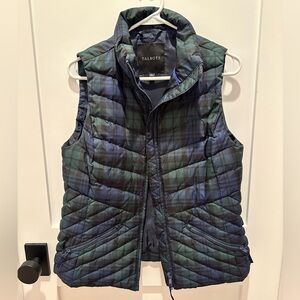 Talbots Puffer Vest - Size Small - Plaid